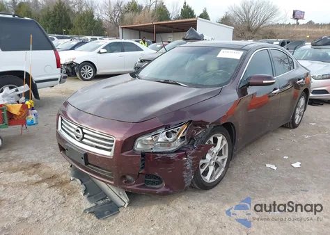 2014 Nissan Maxima 3.5 S/3.5 Sv z USA, uszkodzony, nr VIN 1N4AA5AP8EC474624